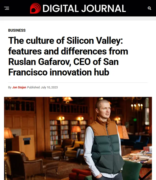 The culture of Silicon Valley | Ruslan Gafarov